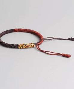 AMIU Handmade Store Two Toned Tibetan Rope Bracelets Jewelry