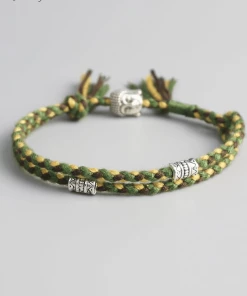 AMIU Handmade Store Multicolor Tibetan Buddhist Rope Bracelets