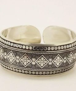One Tribe Apparel Tibetan Love Cuff Bangle