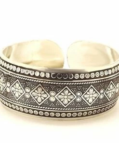 One Tribe Apparel Tibetan Love Cuff Bangle