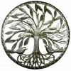Croix Des Bouquets Tree Of Life With Two Birds Metal Wall Art (GC)