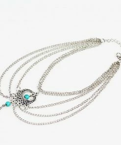 One Tribe Apparel Jewelry Turquoise Beads Bohemian Gypsy Anklet