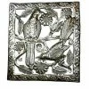Croix Des Bouquets Two Birds Metal Wall Art - 11 By 12 Inches (GC)
