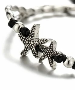 One Tribe Apparel Vintage Starfish Adjustable Charms Anklet Boho Clothing