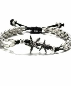 One Tribe Apparel Vintage Starfish Adjustable Charms Anklet Boho Clothing