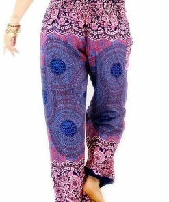 Napat Violet Honey Hive Harem Pants