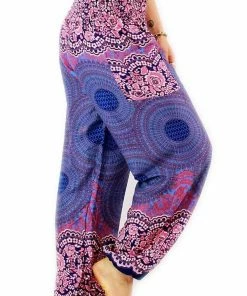 Napat Violet Honey Hive Harem Pants