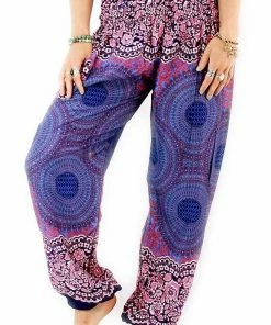 Napat Violet Honey Hive Harem Pants