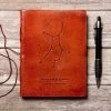 Soothi Virgo Zodiac Handmade Leather Journal