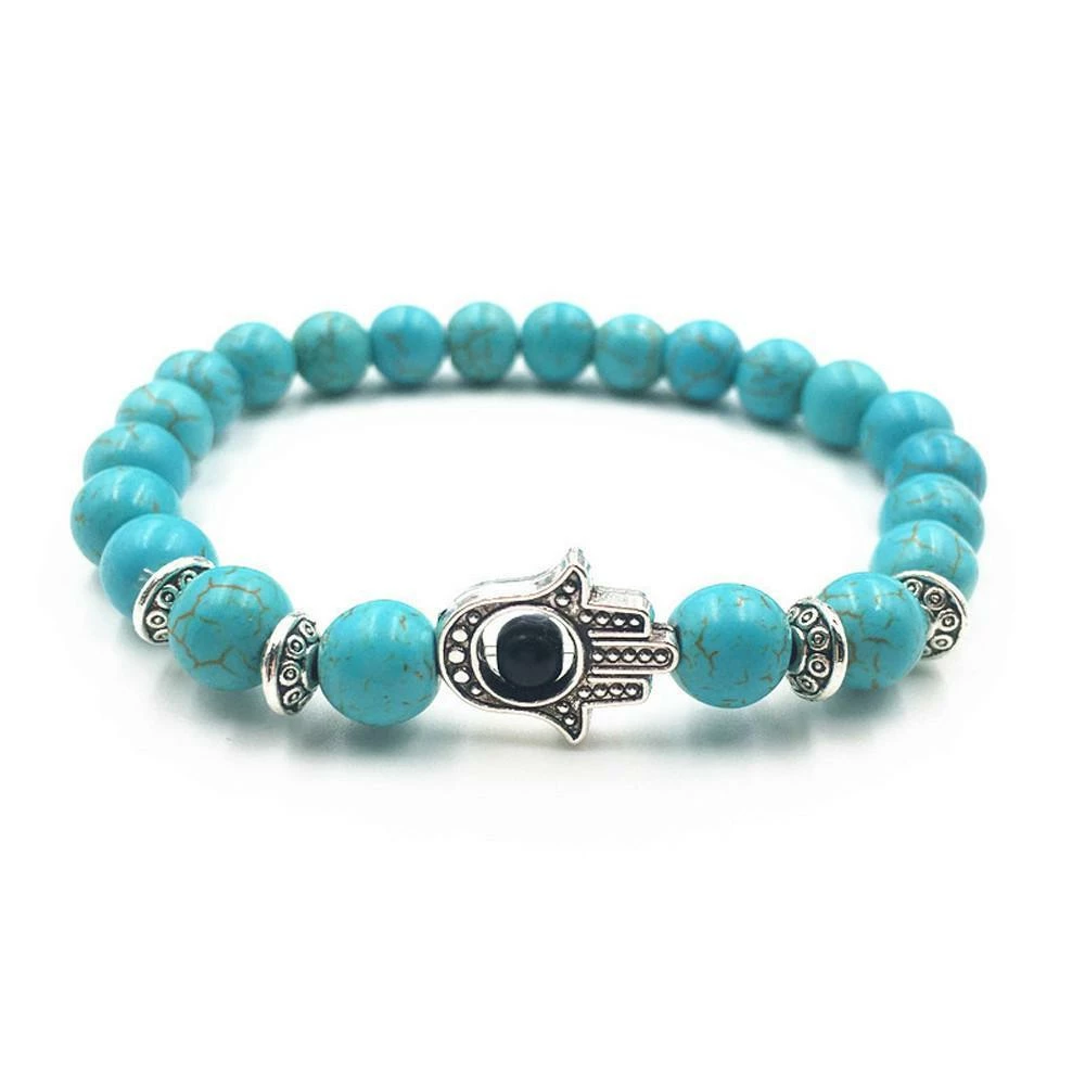 One Tribe Apparel Jewelry Volcanic Rocks Yoga Hamsa Hand Bracelet In 5 Colors 7 One Tribe Apparel Jewelry Volcanic Rocks Yoga Hamsa Hand Bracelet In 5 Colors