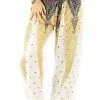 Napat White Peacock Harem Pants