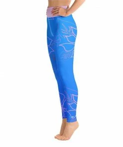 Find Your Coast Supply Co. Pants Women's Active Comfort Sport Aloha Full Length Leggings