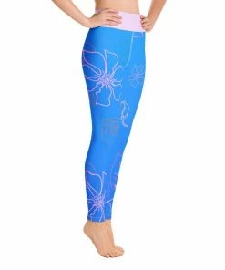 Find Your Coast Supply Co. Pants Women's Active Comfort Sport Aloha Full Length Leggings