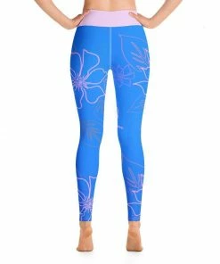 Find Your Coast Supply Co. Pants Women's Active Comfort Sport Aloha Full Length Leggings