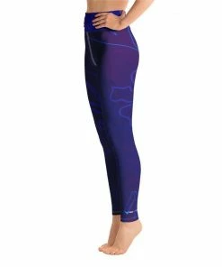 Find Your Coast Supply Co. Women's Active Comfort Sport Aloha Full Length Leggings