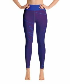Find Your Coast Supply Co. Women's Active Comfort Sport Aloha Full Length Leggings