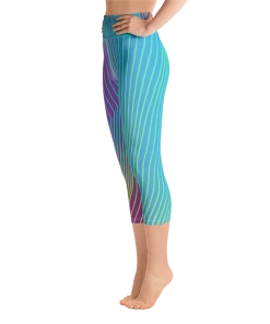 Find Your Coast Supply Co. Pants Women's Active Comfort Sport Navagio Capri Leggings