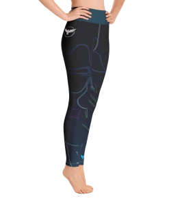 Find Your Coast Supply Co. Women's Active Comfort Sport Wild Side Leggings 8 Find Your Coast Supply Co. Women's Active Comfort Sport Wild Side Leggings