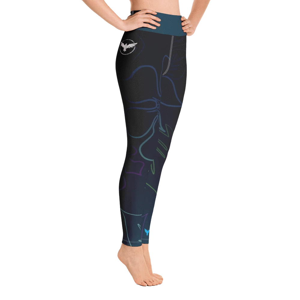 Find Your Coast Supply Co. Women's Active Comfort Sport Wild Side Leggings 5 Find Your Coast Supply Co. Women's Active Comfort Sport Wild Side Leggings