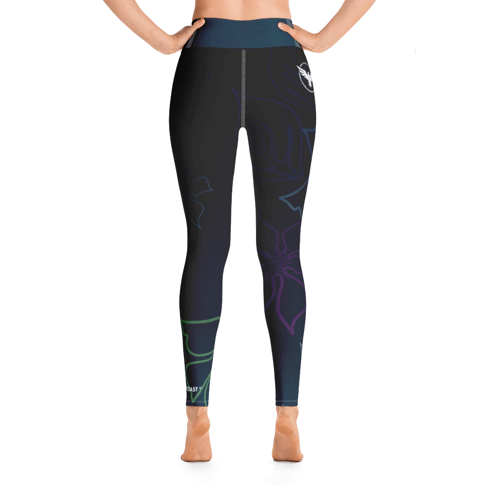 Find Your Coast Supply Co. Women's Active Comfort Sport Wild Side Leggings 6 Find Your Coast Supply Co. Women's Active Comfort Sport Wild Side Leggings