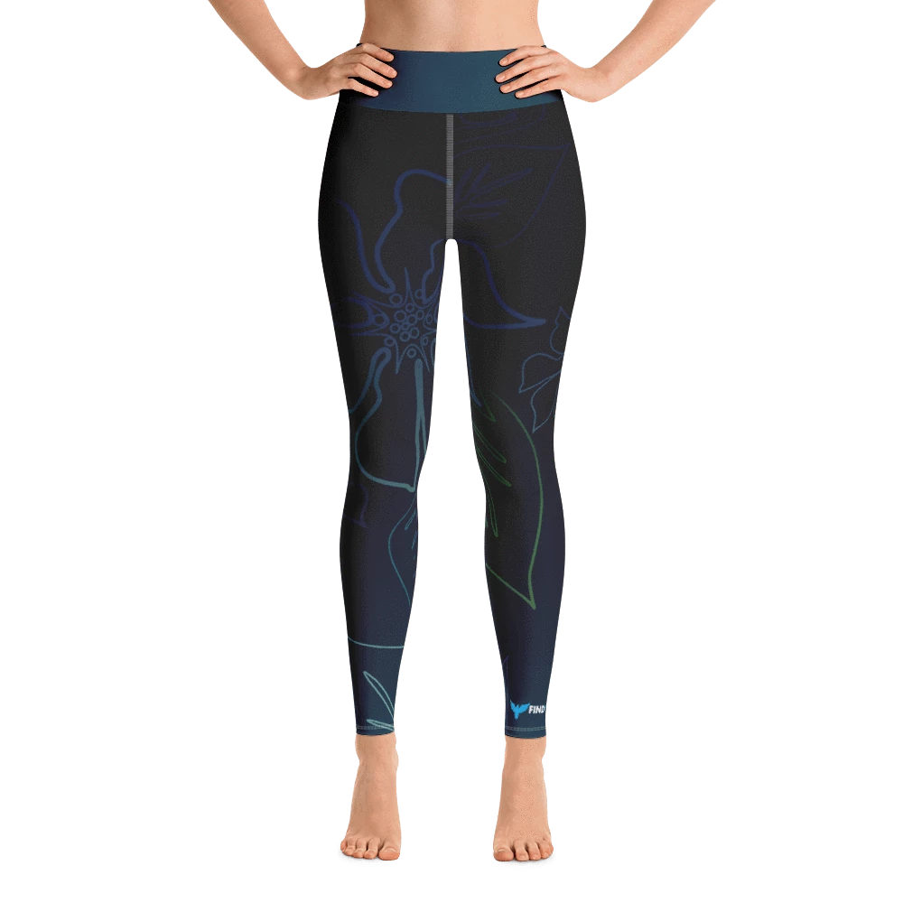 Find Your Coast Supply Co. Women's Active Comfort Sport Wild Side Leggings 4 Find Your Coast Supply Co. Women's Active Comfort Sport Wild Side Leggings