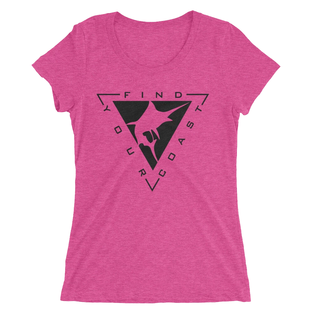 Find Your Coast Supply Co. Women's Blue Coast Fishing Triblend Short Sleeve Boho Tops 3 Find Your Coast Supply Co. Women's Blue Coast Fishing Triblend Short Sleeve Boho Tops