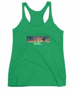 Find Your Coast Supply Co. Women's California Surf Triblend Racerback Tank