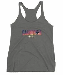 Find Your Coast Supply Co. Women's California Surf Triblend Racerback Tank