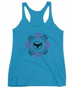 Find Your Coast Supply Co. Boho Tops Women's Infinity Triblend Racerback Tank
