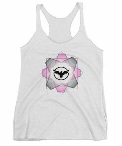 Find Your Coast Supply Co. Boho Tops Women's Infinity Triblend Racerback Tank
