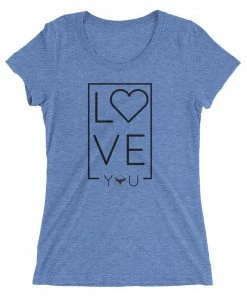 Find Your Coast Supply Co. Boho Tops Women's LOVE Triblend Tee