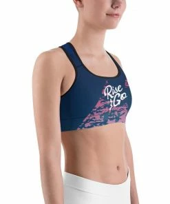 Find Your Coast Supply Co. Boho Tops Women's Moisture Wicking Madeleine Rise & Go Sports Bra (white & Black Piping) 16 Find Your Coast Supply Co. Boho Tops Women's Moisture Wicking Madeleine Rise & Go Sports Bra (white & Black Piping)