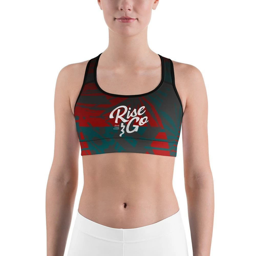 Find Your Coast Supply Co. Boho Tops Women's Moisture Wicking Nadine Rise & Go Sports Bra (white & Black Piping) 8 Find Your Coast Supply Co. Boho Tops Women's Moisture Wicking Nadine Rise & Go Sports Bra (white & Black Piping)