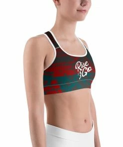 Find Your Coast Supply Co. Boho Tops Women's Moisture Wicking Nadine Rise & Go Sports Bra (white & Black Piping) 13 Find Your Coast Supply Co. Boho Tops Women's Moisture Wicking Nadine Rise & Go Sports Bra (white & Black Piping)