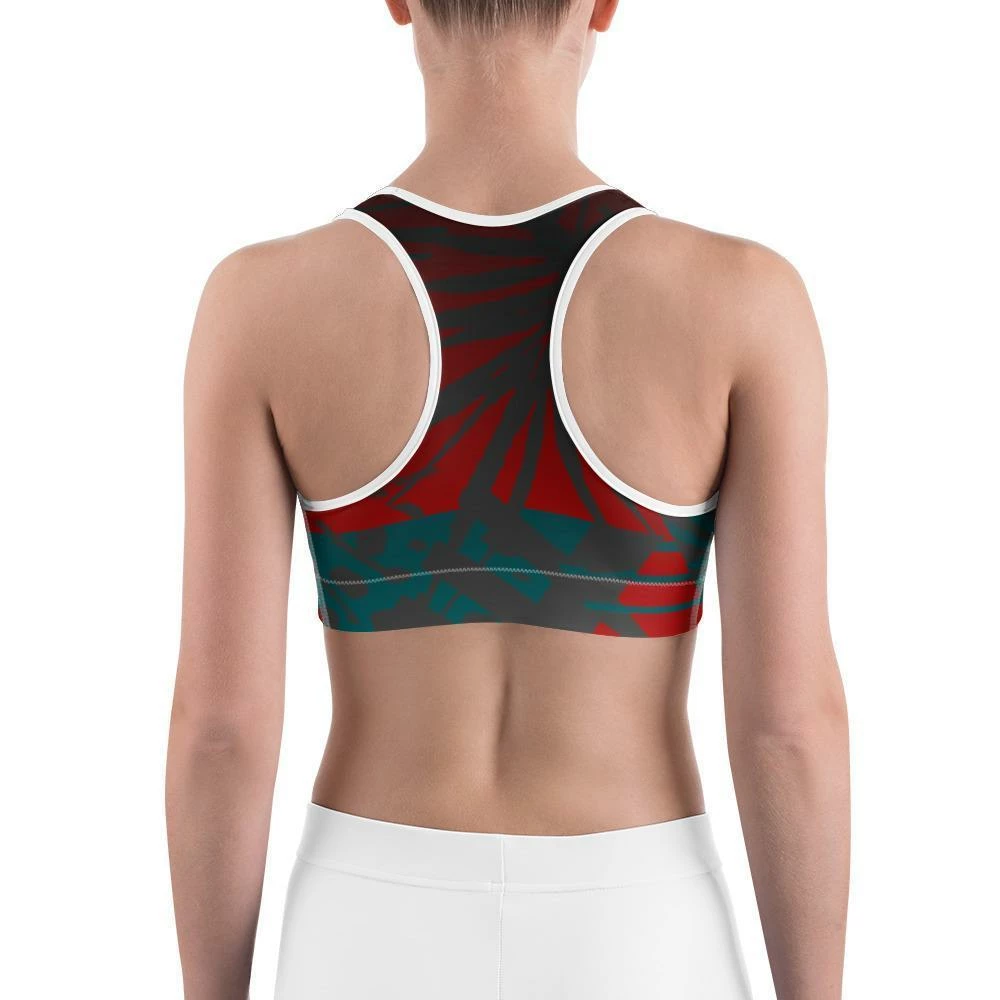 Find Your Coast Supply Co. Boho Tops Women's Moisture Wicking Nadine Rise & Go Sports Bra (white & Black Piping) 7 Find Your Coast Supply Co. Boho Tops Women's Moisture Wicking Nadine Rise & Go Sports Bra (white & Black Piping)