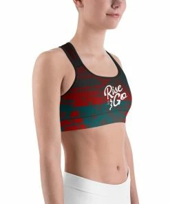 Find Your Coast Supply Co. Boho Tops Women's Moisture Wicking Nadine Rise & Go Sports Bra (white & Black Piping) 16 Find Your Coast Supply Co. Boho Tops Women's Moisture Wicking Nadine Rise & Go Sports Bra (white & Black Piping)