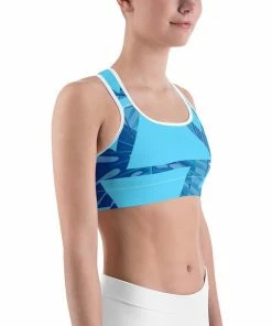Find Your Coast Supply Co. Women's Moisture Wicking Sports Bra Boho Tops