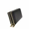Mechaly Women's Nancy Black Vegan Leather Wallet 1 Mechaly Women's Nancy Black Vegan Leather Wallet