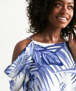 Find Your Coast Supply Co. Women's Pacific Supply Open Shoulder A-Line Dress 10 Find Your Coast Supply Co. Women's Pacific Supply Open Shoulder A-Line Dress