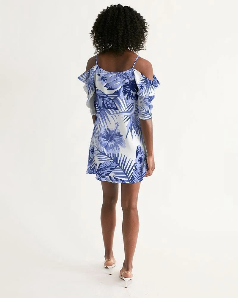 Find Your Coast Supply Co. Women's Pacific Supply Open Shoulder A-Line Dress 6 Find Your Coast Supply Co. Women's Pacific Supply Open Shoulder A-Line Dress