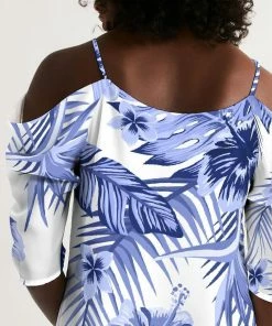 Find Your Coast Supply Co. Women's Pacific Supply Open Shoulder A-Line Dress 12 Find Your Coast Supply Co. Women's Pacific Supply Open Shoulder A-Line Dress