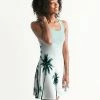 Find Your Coast Supply Co. Women's Palm Life Casual Racerback Dress 1 Find Your Coast Supply Co. Women's Palm Life Casual Racerback Dress