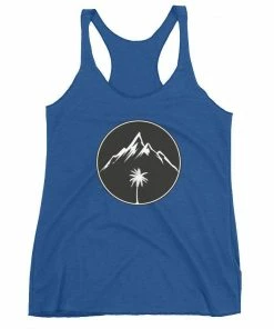 Coastal Wilderness Women's Palm Mountain Racerback Tank