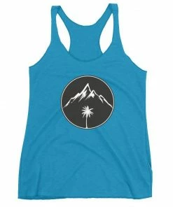 Coastal Wilderness Women's Palm Mountain Racerback Tank