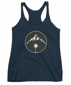 Coastal Wilderness Women's Palm Mountain Racerback Tank