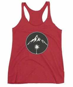 Coastal Wilderness Women's Palm Mountain Racerback Tank
