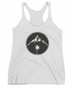 Coastal Wilderness Women's Palm Mountain Racerback Tank