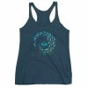 Find Your Coast Supply Co. Women's Swarm Triblend Racerback Tank Boho Tops