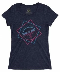 Find Your Coast Supply Co. Boho Tops Women's Take Flight Triblend