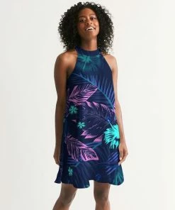 Find Your Coast Supply Co. Women's Veronica Halter Dress